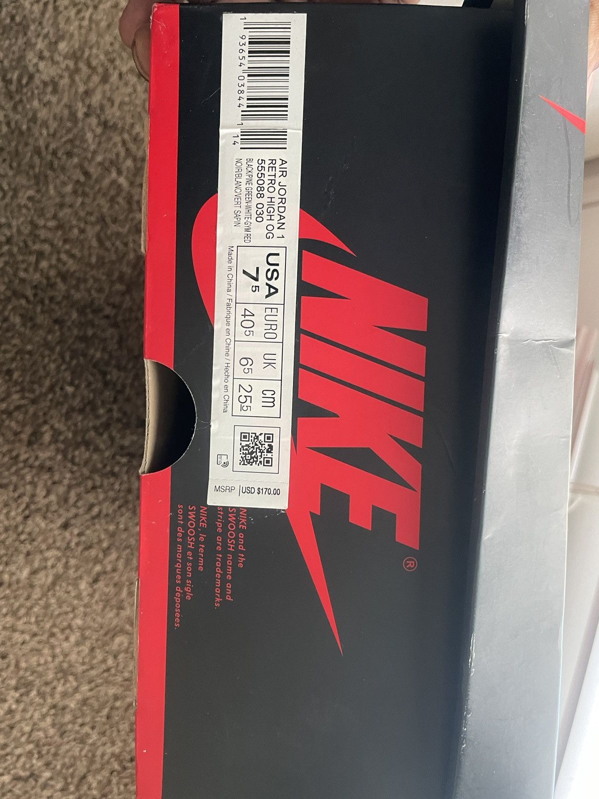 Jordan Brand Air jordan 1 OG PINE Size US 7.5 / EU 40-41 - 2 Thumbnail