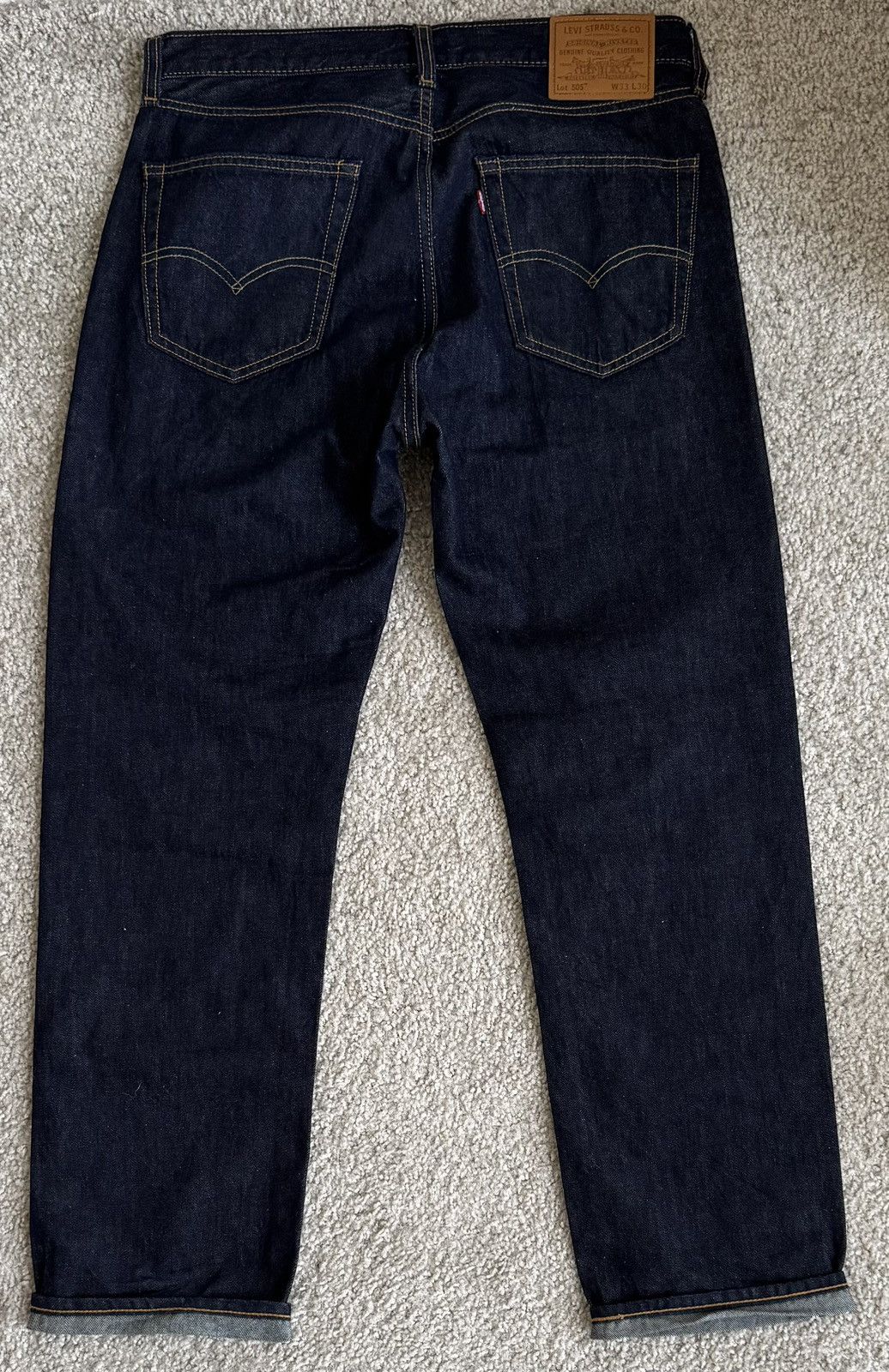 Levi's Vintage Clothing Levi’s 505 Selvedge Denim Size US 33 - 1 Thumbnail