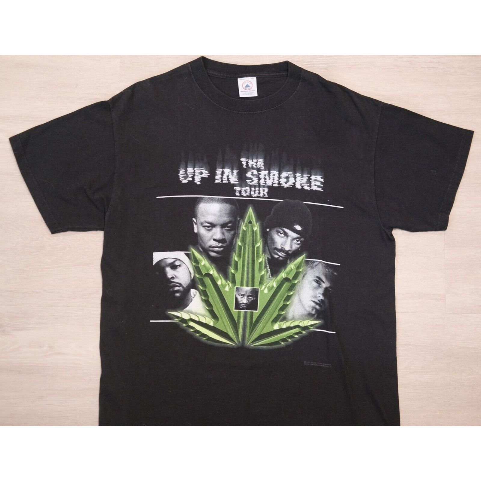 Other Vintage 2000 Delta Up In Smoke Tour Rap Shirt XL Black Size US L / EU 52-54 / 3 - 1 Thumbnail