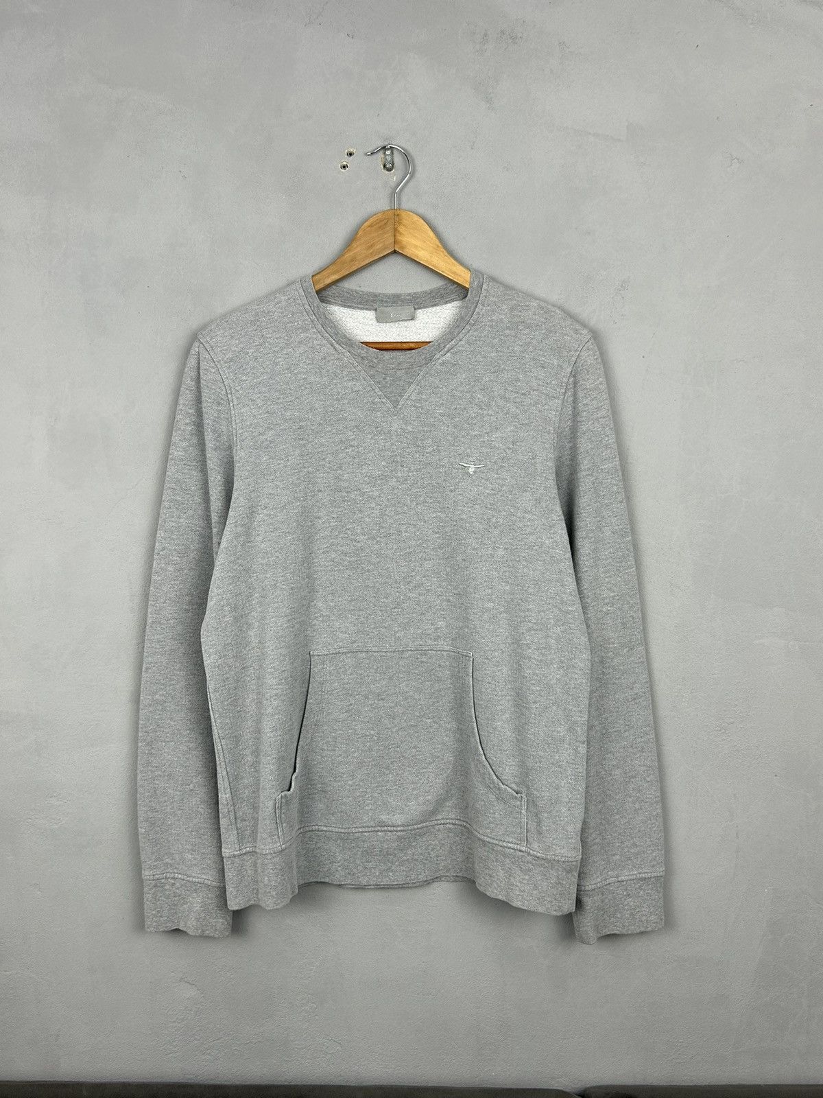 Dior Dior Homme Grey Bee Sweatshirt – Size 48 Size US M / EU 48-50 / 2 - 2 Thumbnail