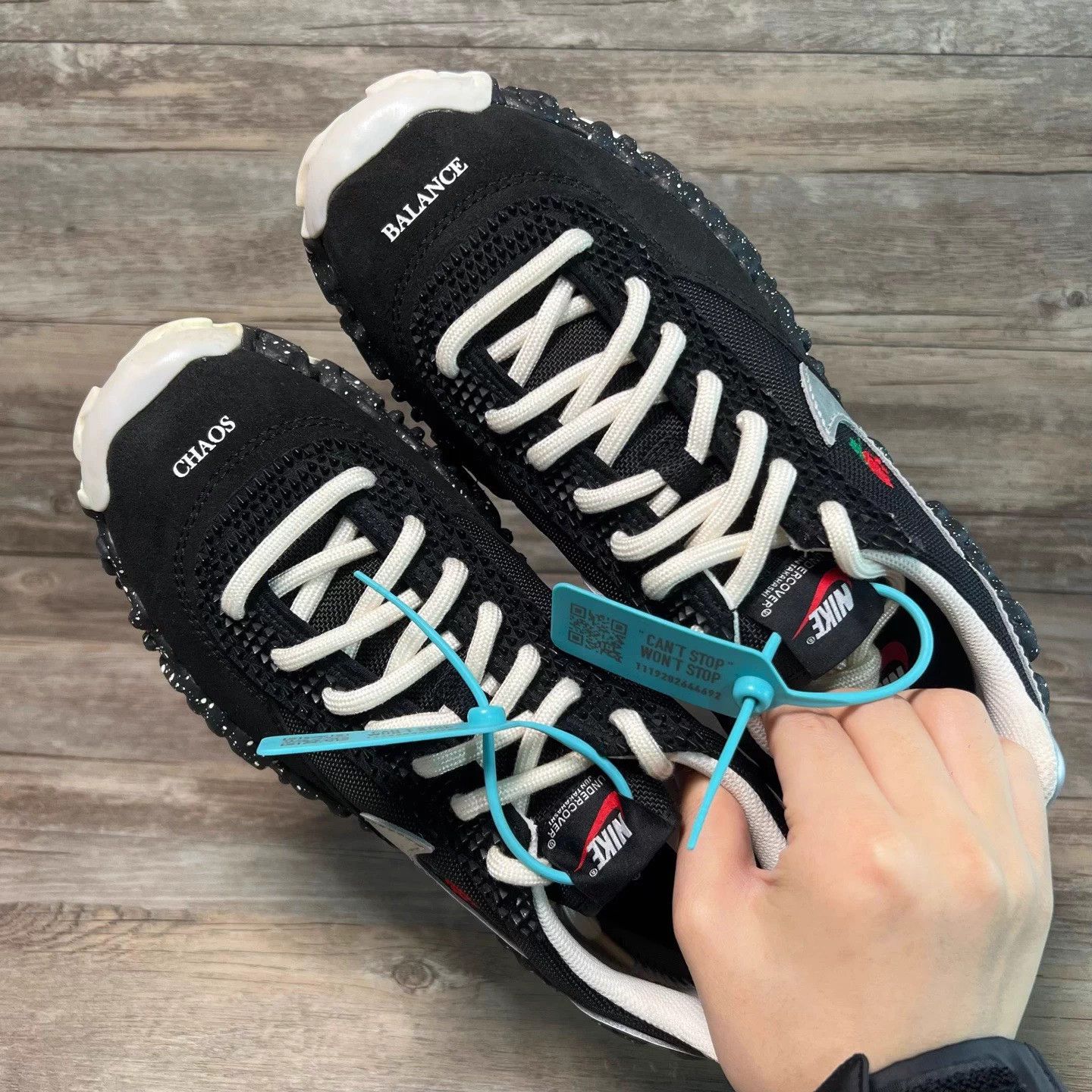 Nike Undercover x Nike Overbreak "Black White Rose" 43 Size US 9.5 / EU 42-43 - 5 Thumbnail