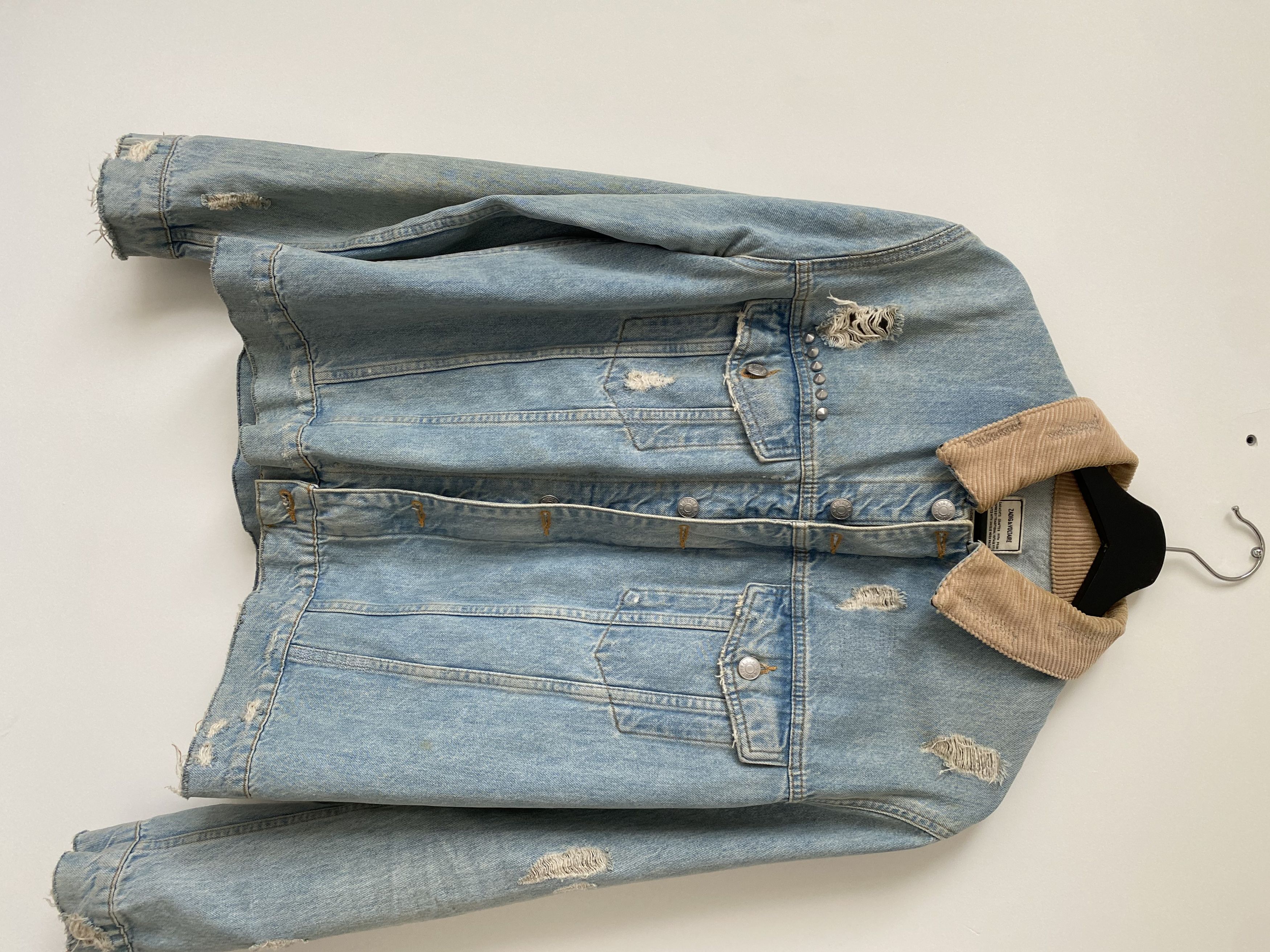 Zadig & Voltaire BASE DESTROY denim jacket Size US M / EU 48-50 / 2 - 2 Thumbnail