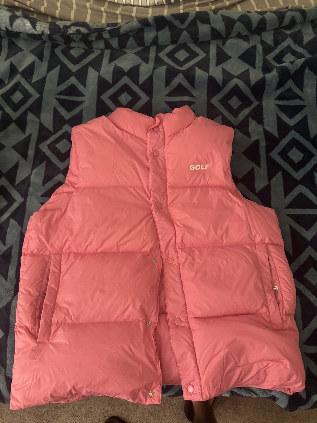 Golf Wang Golf Pink Vest Size US L / EU 52-54 / 3 - 1 Thumbnail