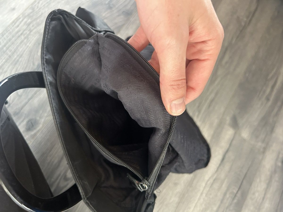 Prada Prada Nylon Tote Bag with Iconic Triangle Logo Size ONE SIZE - 9 Thumbnail