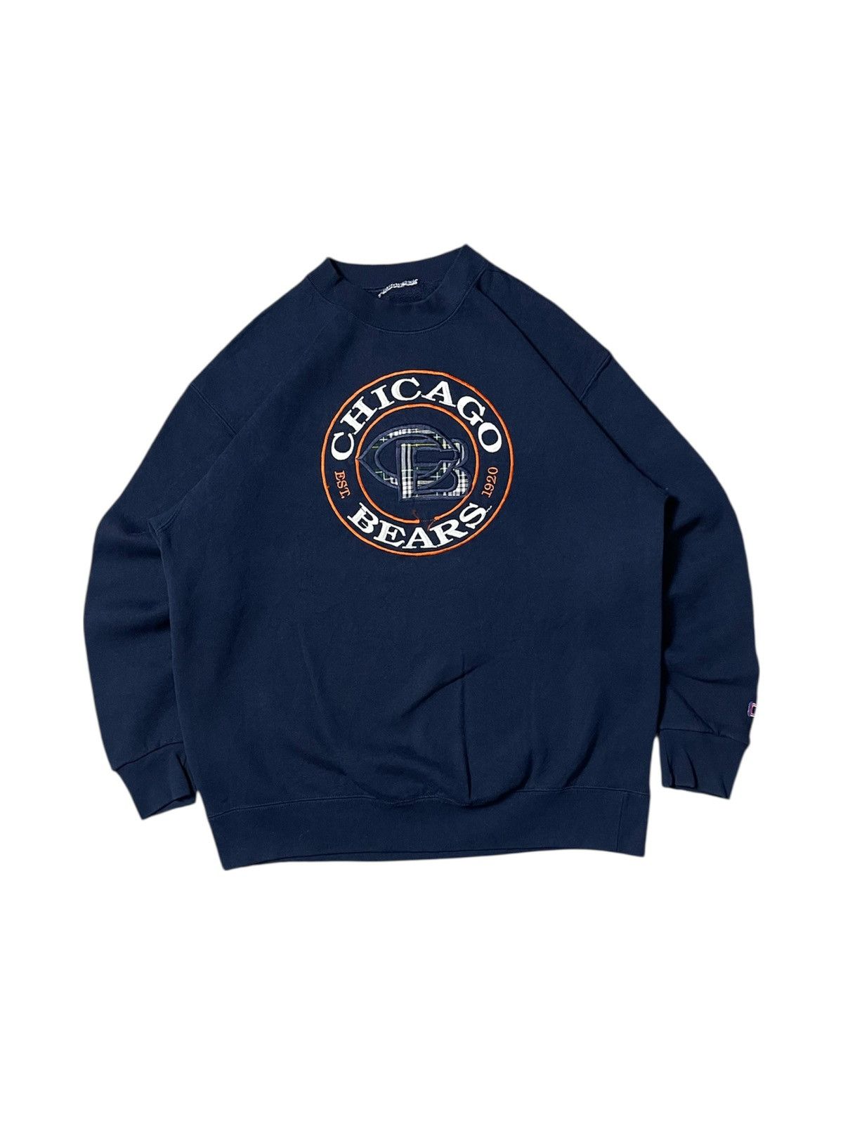 NFL 90s NFL CHICAGO BEARS EMBROIDERED LOGO CREWNECK Size US L / EU 52-54 / 3 - 1 Thumbnail