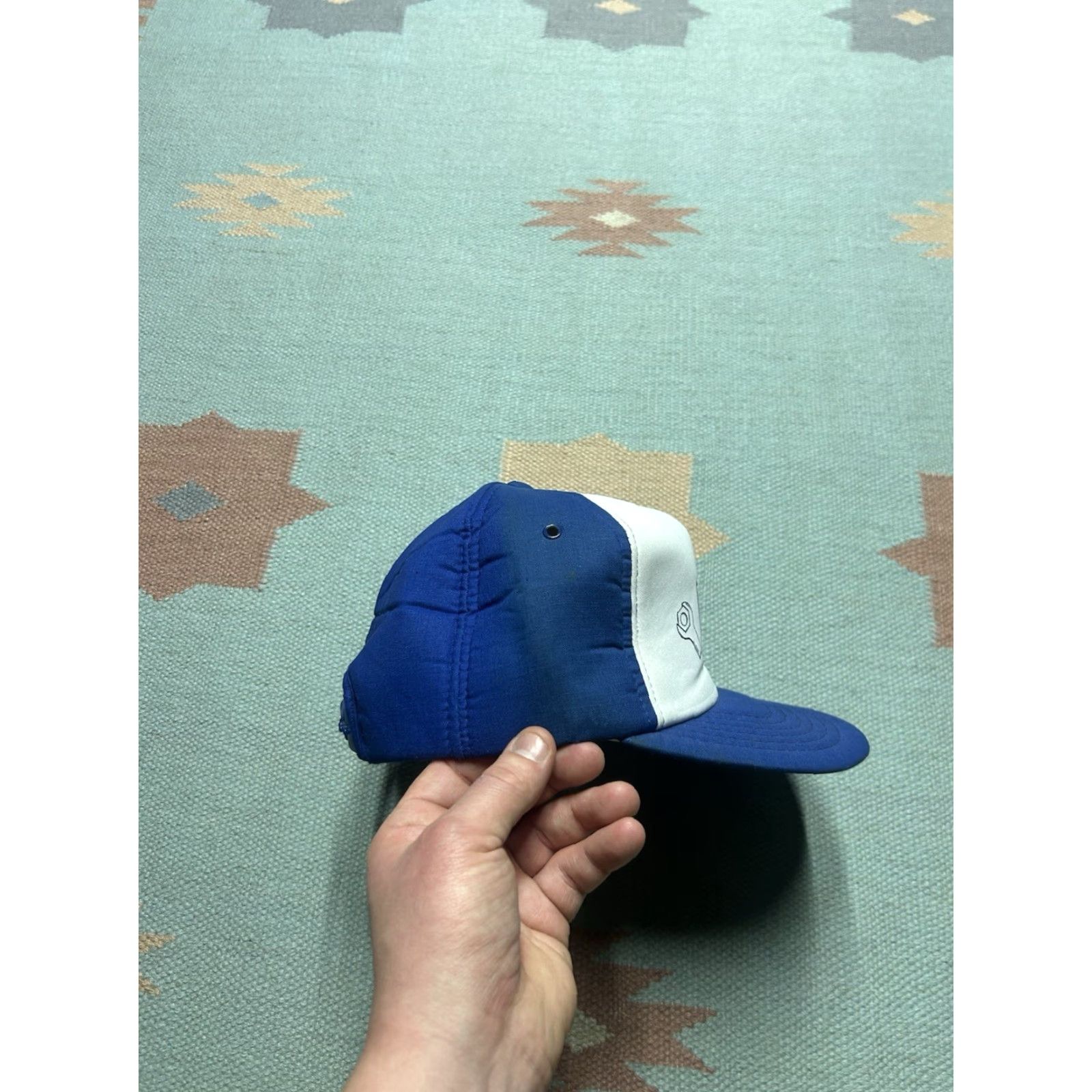 Vintage VINTAGE SnapBack Hat Cap Libra & Associates Lebanon Oregon blue white adjustable Mens Adjustable Cap Size ONE SIZE - 7 Thumbnail