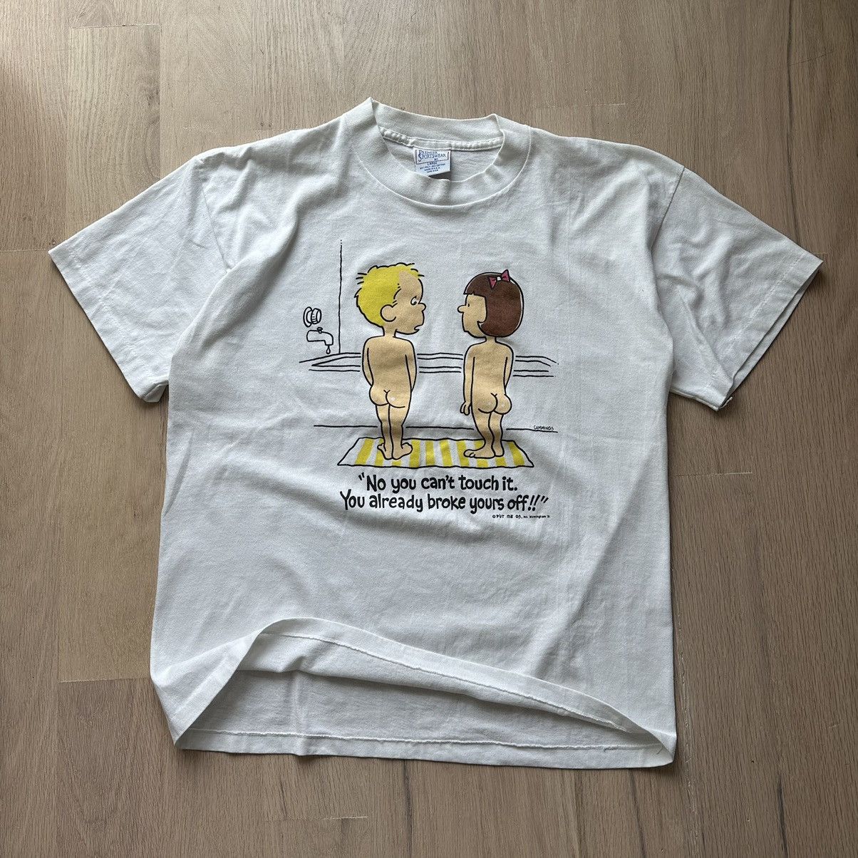 Other Vintage 90s Adult Humor Funny You Can’t Touch It Kid Shirt Size US L / EU 52-54 / 3 - 3 Thumbnail