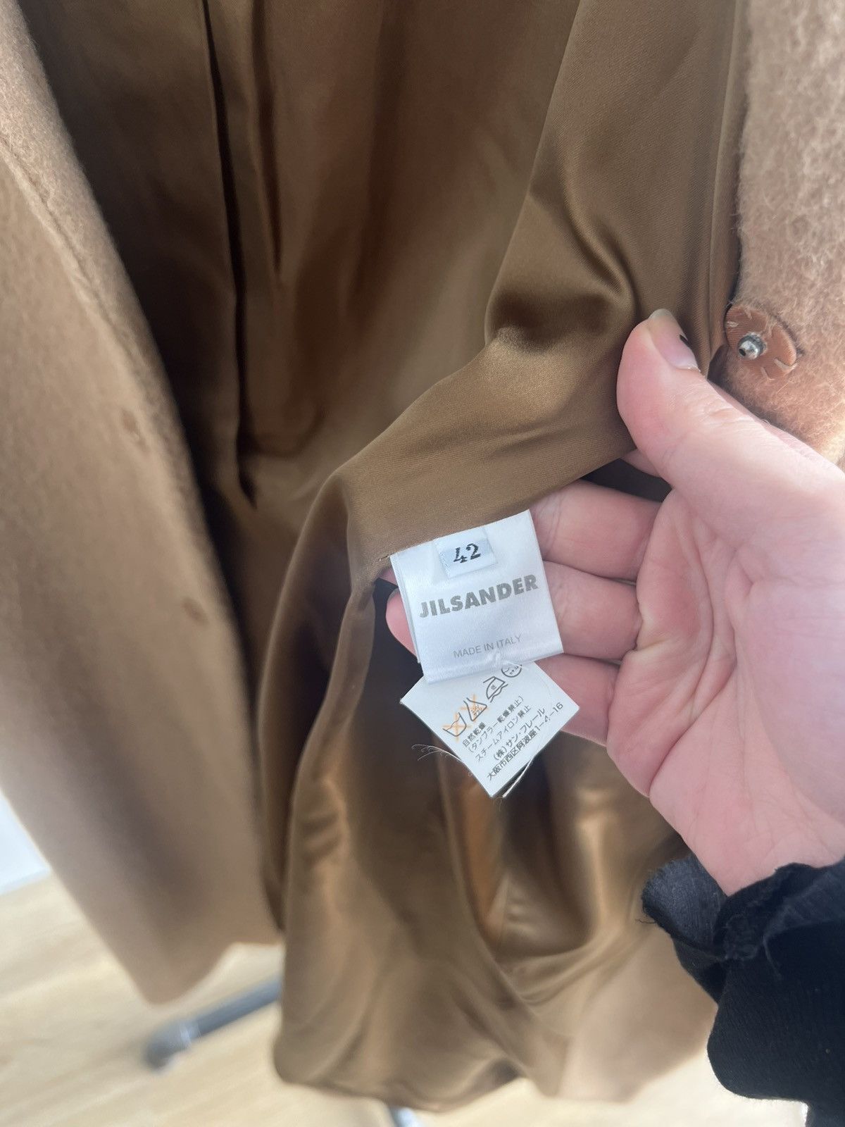 Jil Sander 90s Camelhair Overcoat Size M / US 6-8 / IT 42-44 - 4 Thumbnail