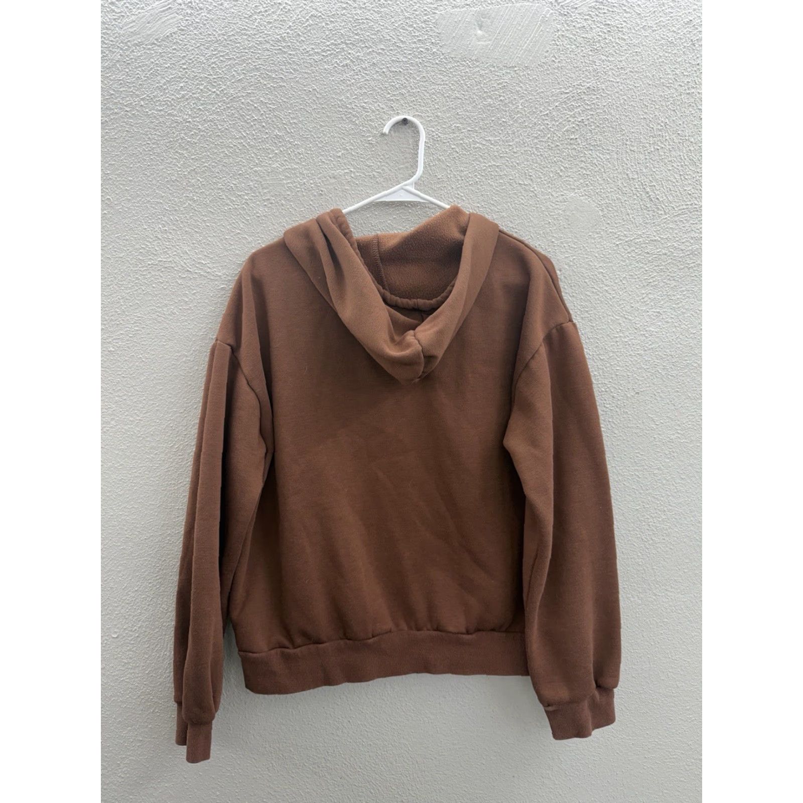 Shein Shein Womens Sweatshirt XL Brown Full Zip Hooded Long Sleeve Pullover Zippered Casual Winter Spring Fall Women’s Regular Size Type: Sweatshirt Size XL / US 12-14 / IT 48-50 - 7 Thumbnail