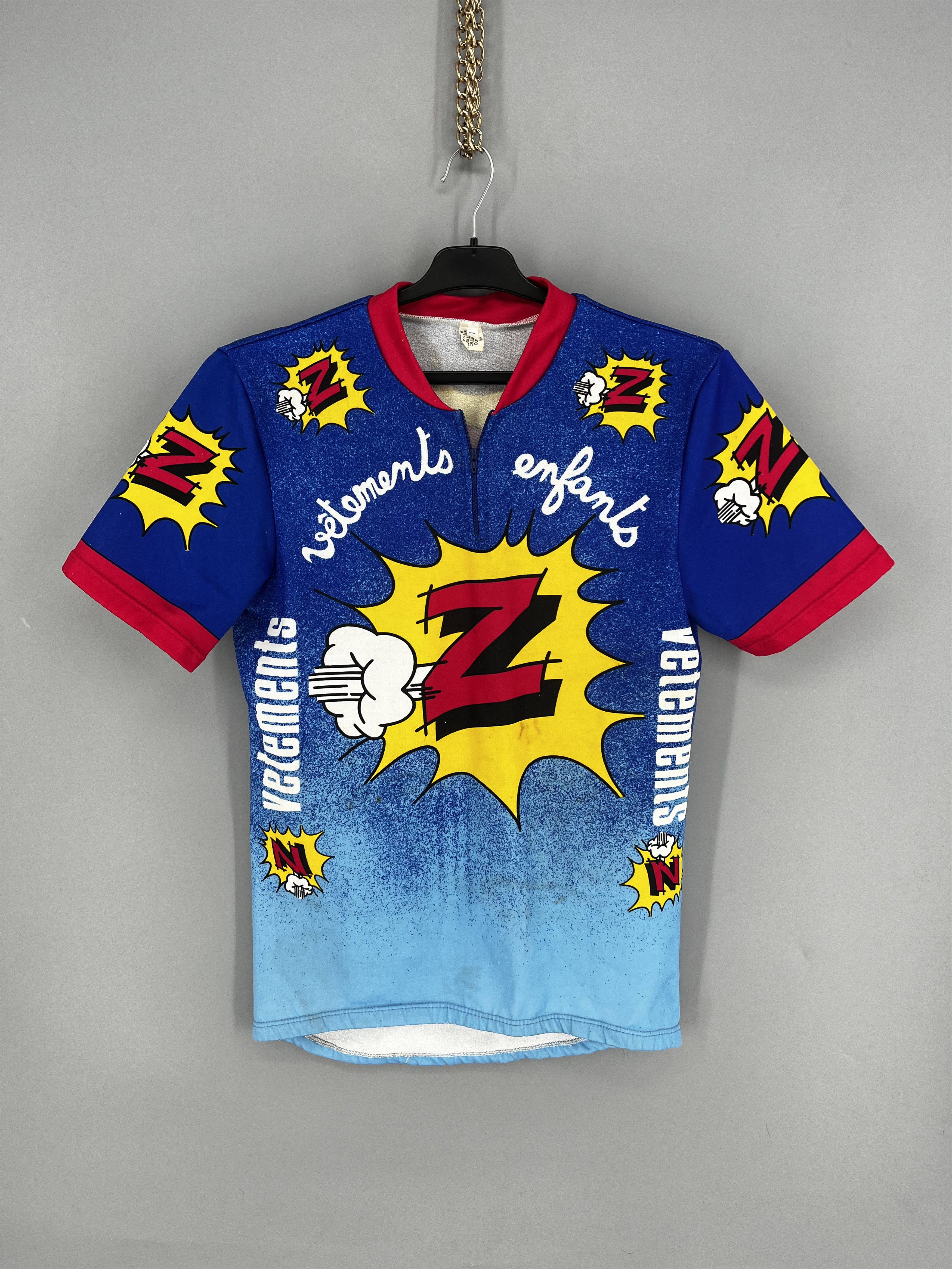 Vintage Santini Jersey Clothing Model Team Pro Tour Cycling Jersey Size US M / EU 48-50 / 2 - 1 Thumbnail