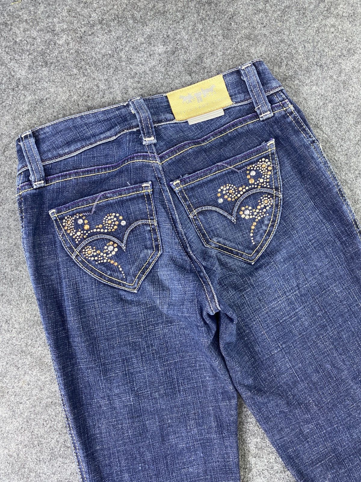 Jean × Levi's × Vintage Vintage Levis Blue Wash Flare Jeans - J1065 Size 25" / US 0 / IT 36 - 6 Thumbnail