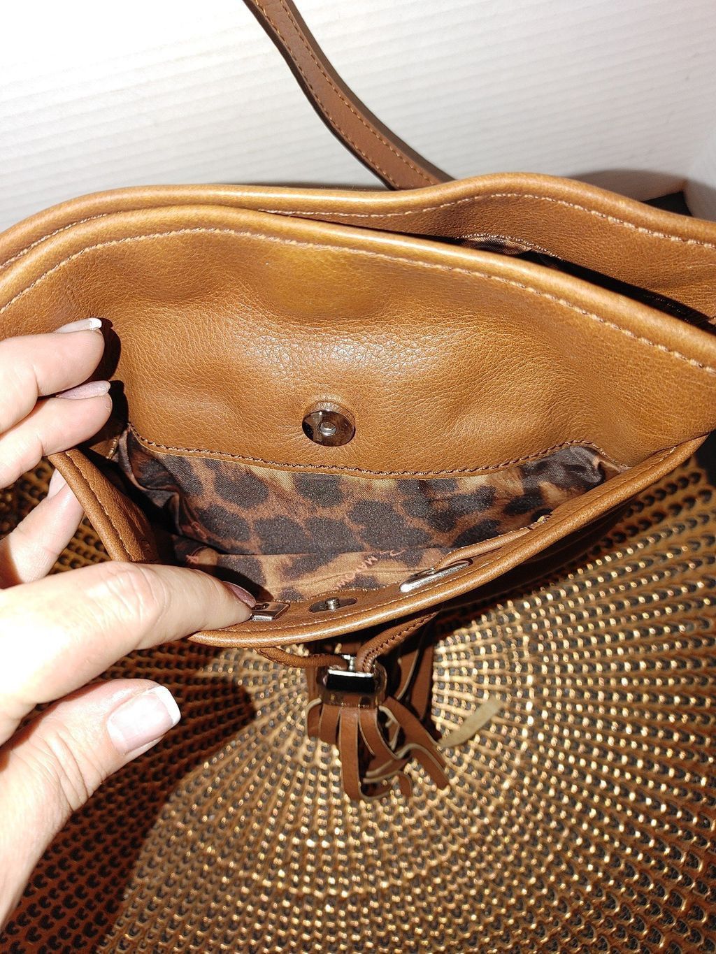 Other b. makowsky Leather Crossbody Size ONE SIZE - 5 Thumbnail