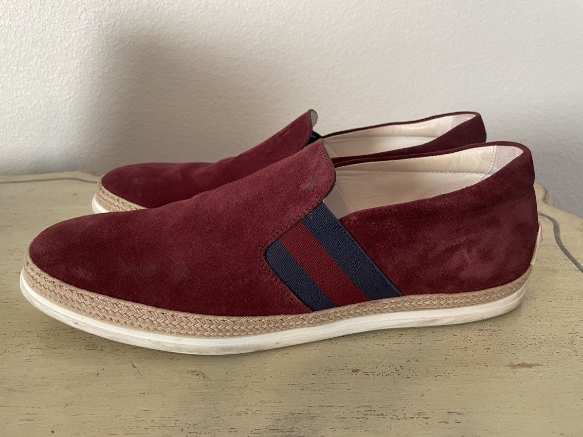 Tod's Suede Espadrille Loafer Size US 12 / EU 45 - 5 Thumbnail