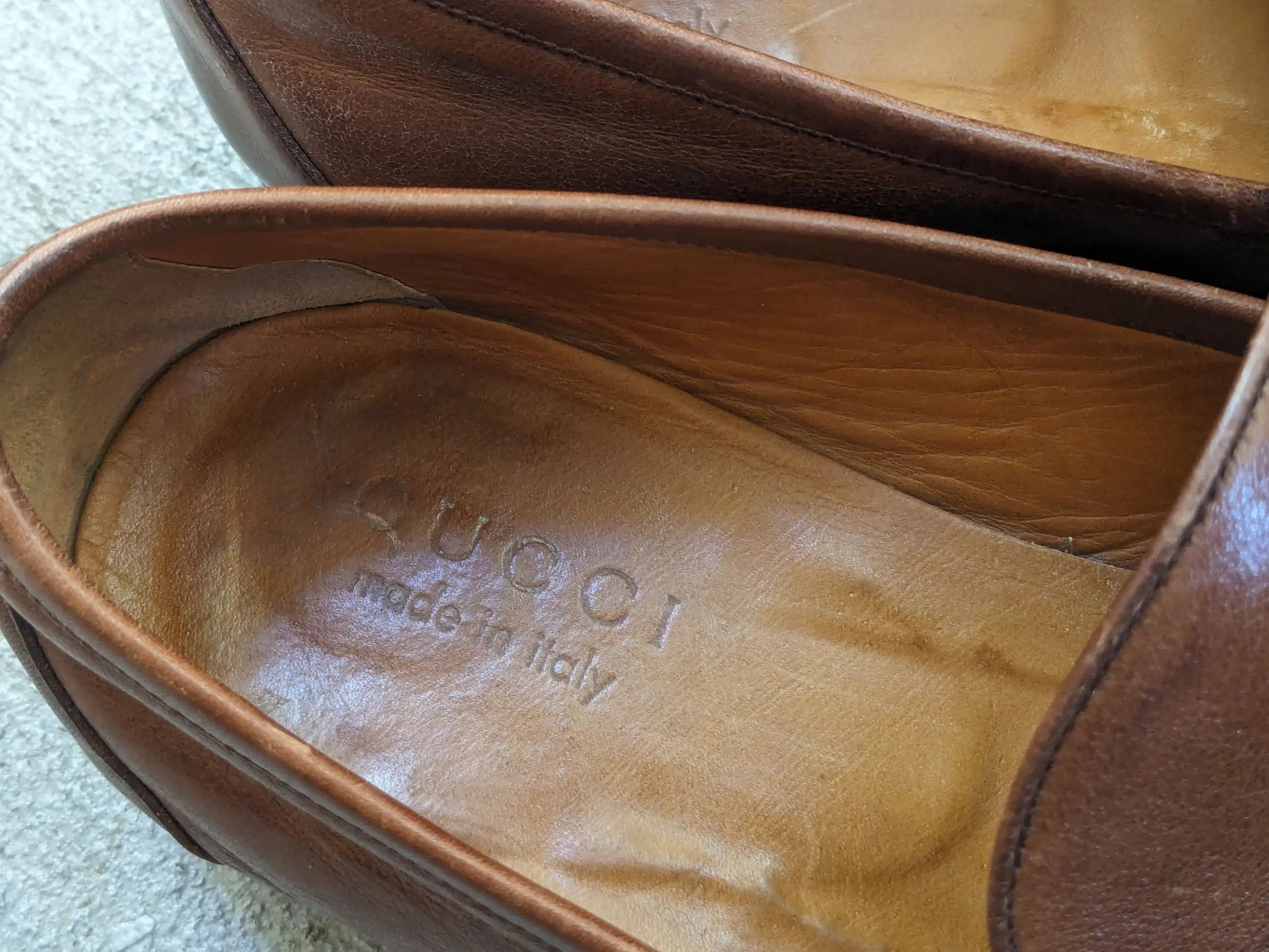 Gucci Gucci Loafers Brown 9 D Slip Ons Buckle GG Tom Ford Size US 9 / EU 42 - 4 Thumbnail