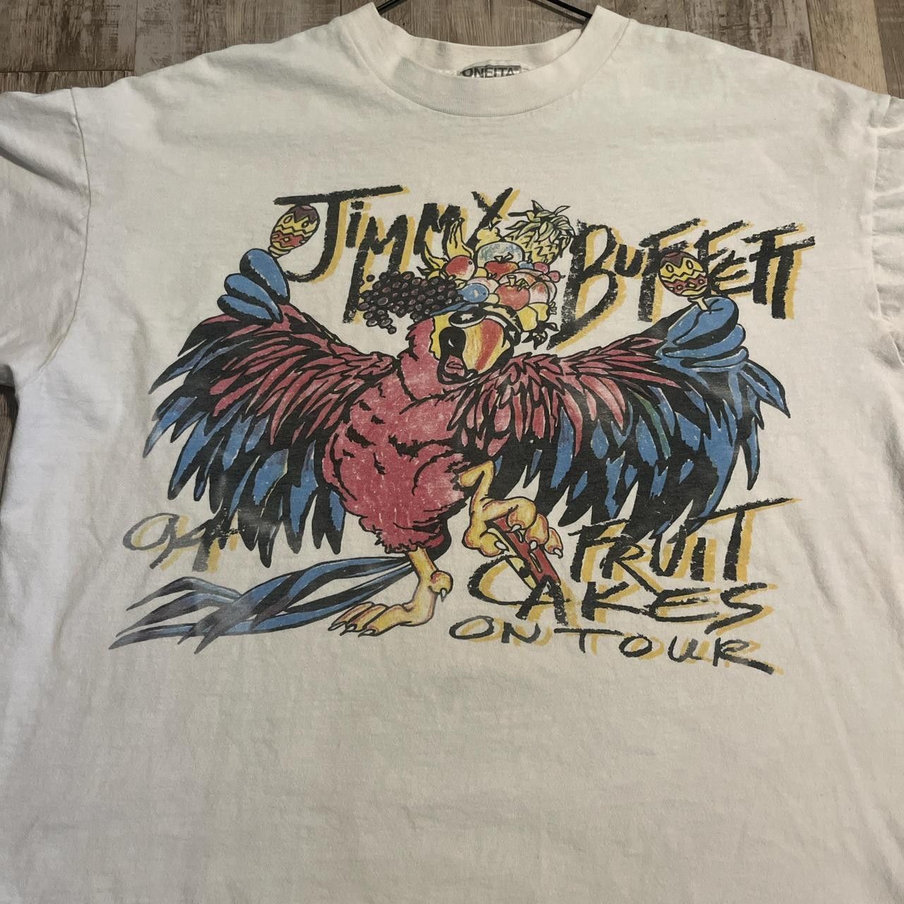 Vintage 1994 Jimmy Buffett Single Stitched Tour T-shirt Size US XL / EU 56 / 4 - 3 Thumbnail