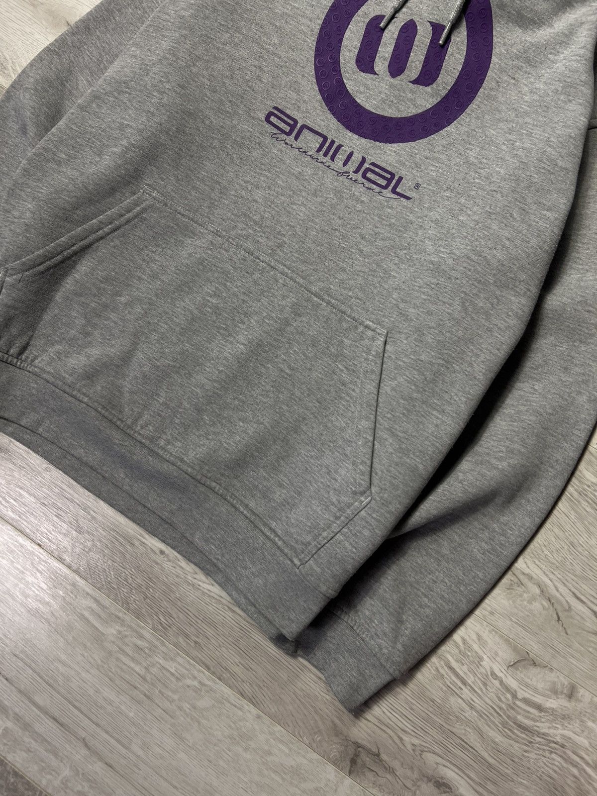 Vintage Animal Skateboarding Big Logo Hoodie