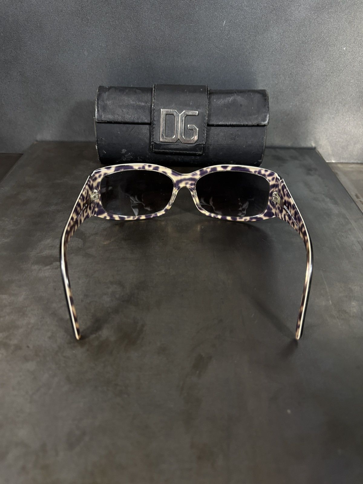 Dolce & Gabbana 2000s Vintage Dolce & Gabbana Sunglasses Cheetah Animal Y2K Size ONE SIZE - 8 Thumbnail