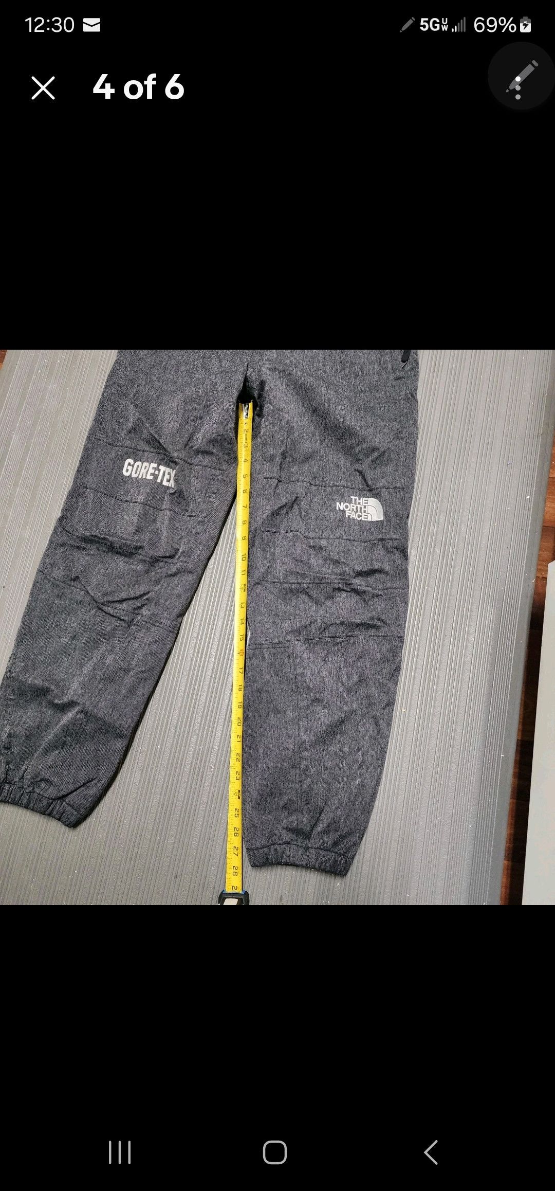 The North Face The North Face X GORE-TEX Denim Mountain Pants Jogger Size US 30 / EU 46 - 4 Thumbnail