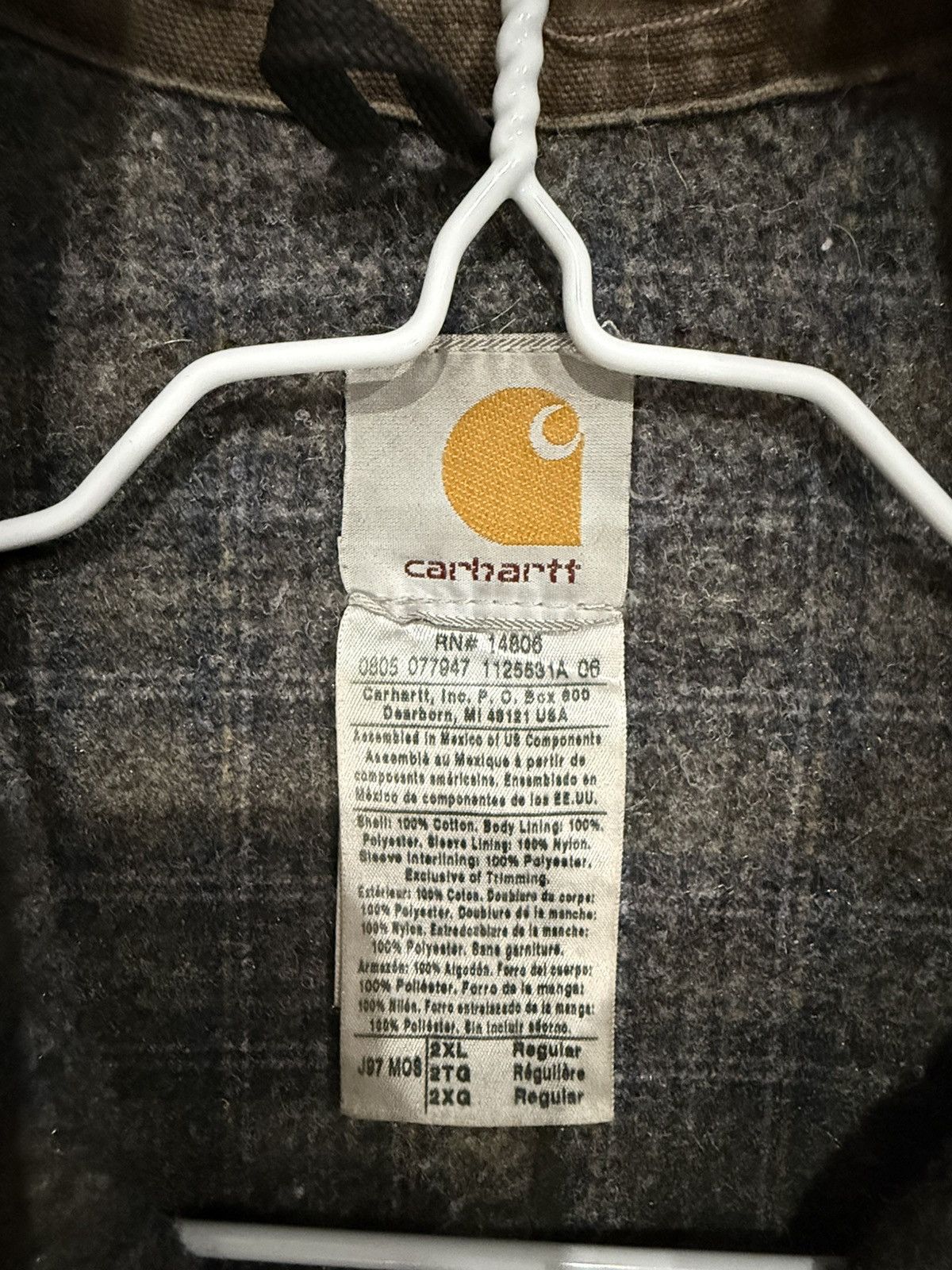 Carhartt Carhartt Detroit Jacket J97 MOS Size 2xl Size US XL / EU 56 / 4 - 7 Thumbnail