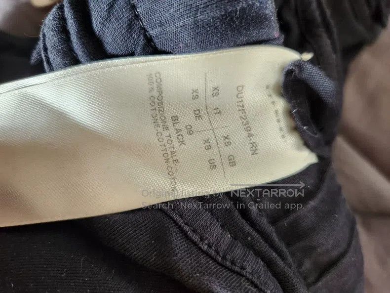 Rick Owens RICK OWENS size XS Classic drop-crotch pants Size US 27 - 2 Thumbnail