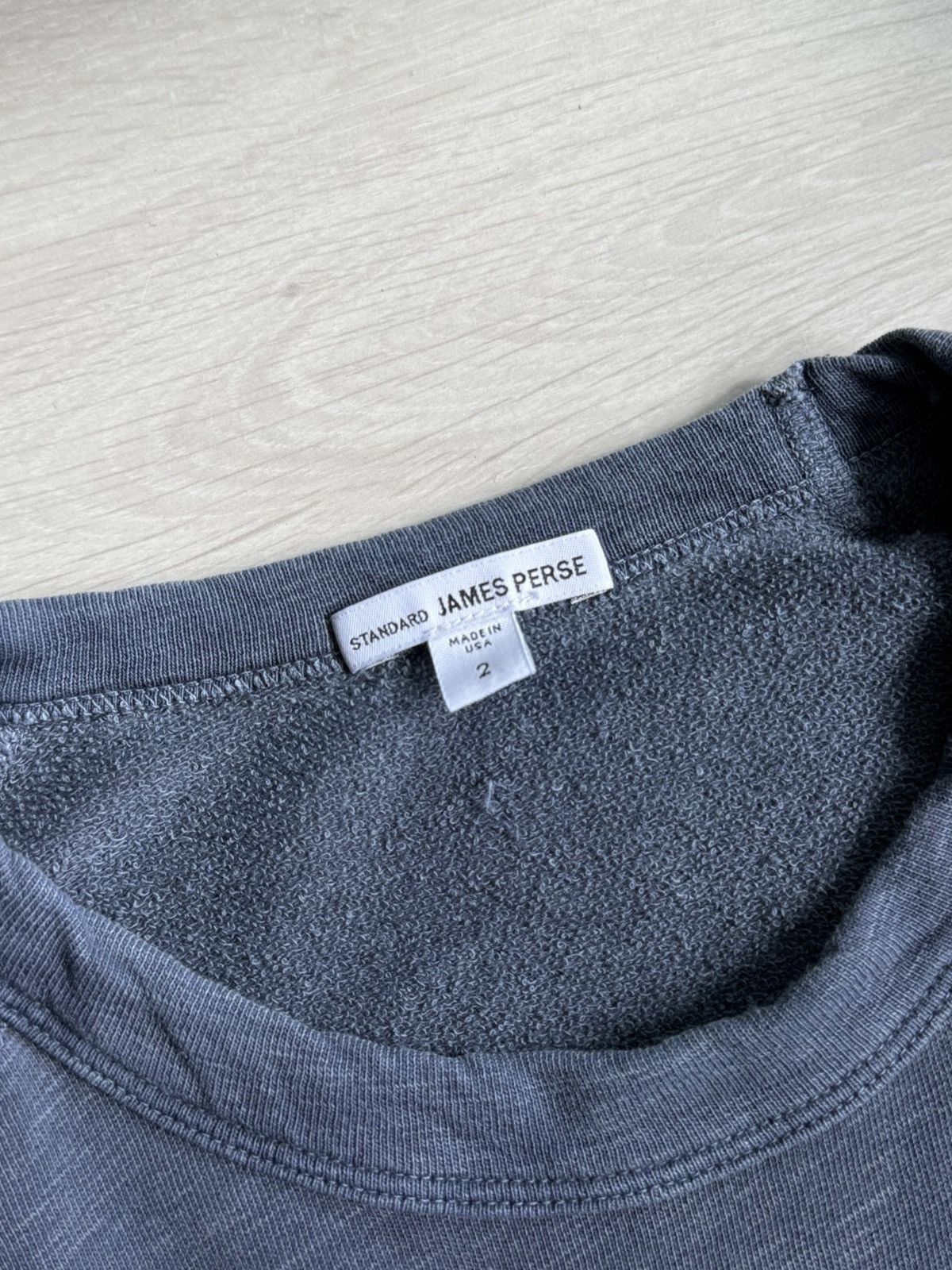 James Perse James Perse Vintage Fleece Raglan Pullover Deep Pigment Size US M / EU 48-50 / 2 - 10 Thumbnail
