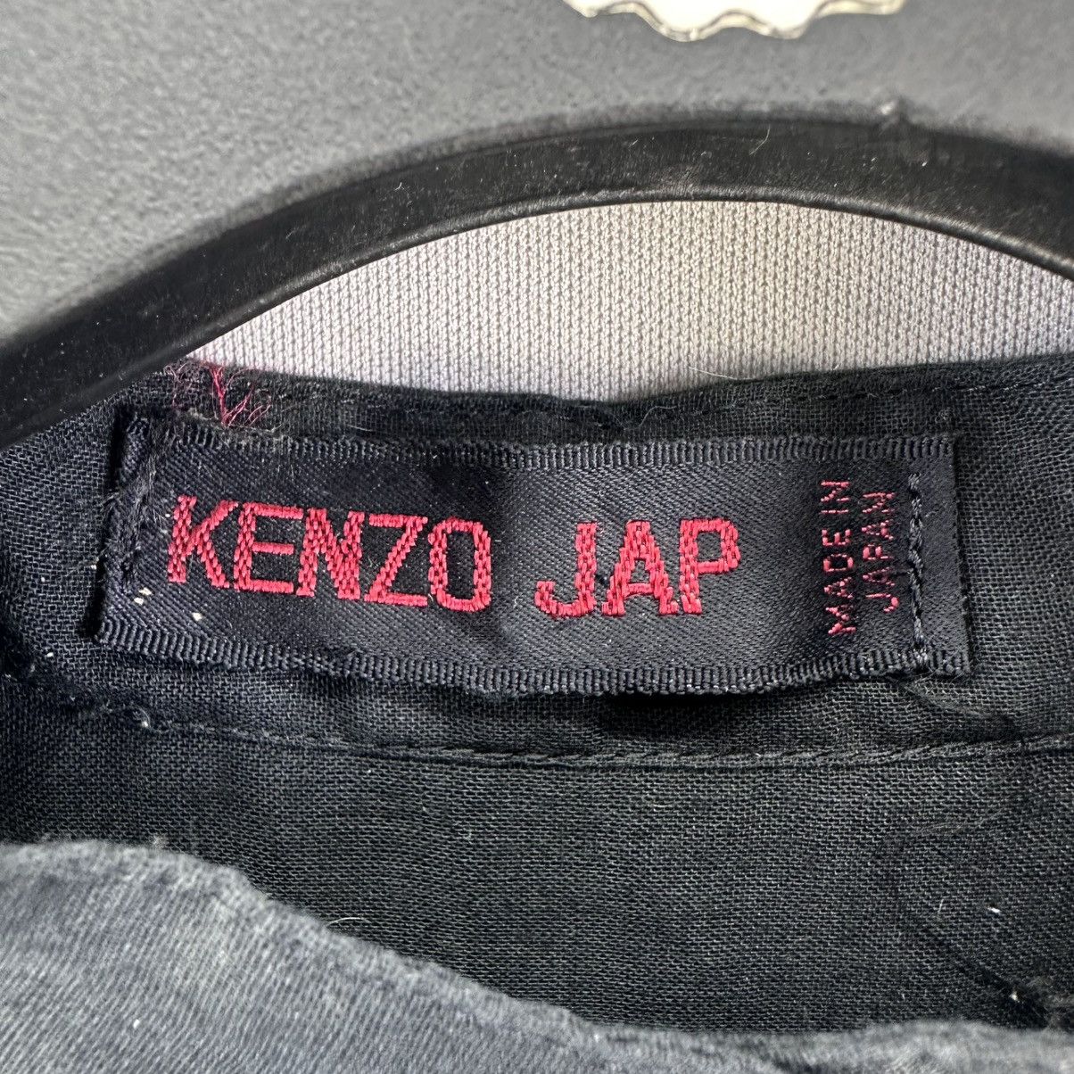 Kenzo Kenzo Japan Pleated Flowy Pullover Blouse Black Size L / US 10 / IT 46 - 9 Thumbnail