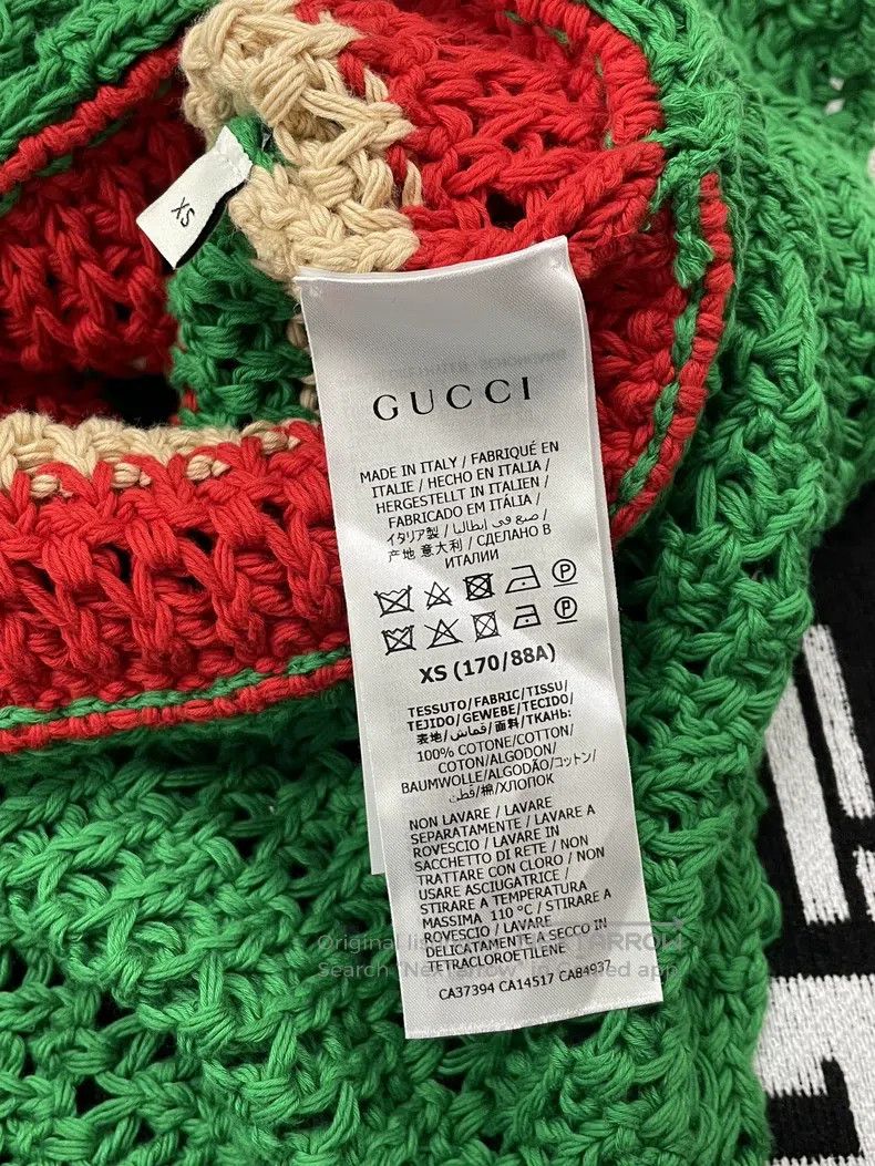 Gucci Gucci Green striped knitted vest sleeveless Size XS / US 0-2 / IT 36-38 - 4 Thumbnail