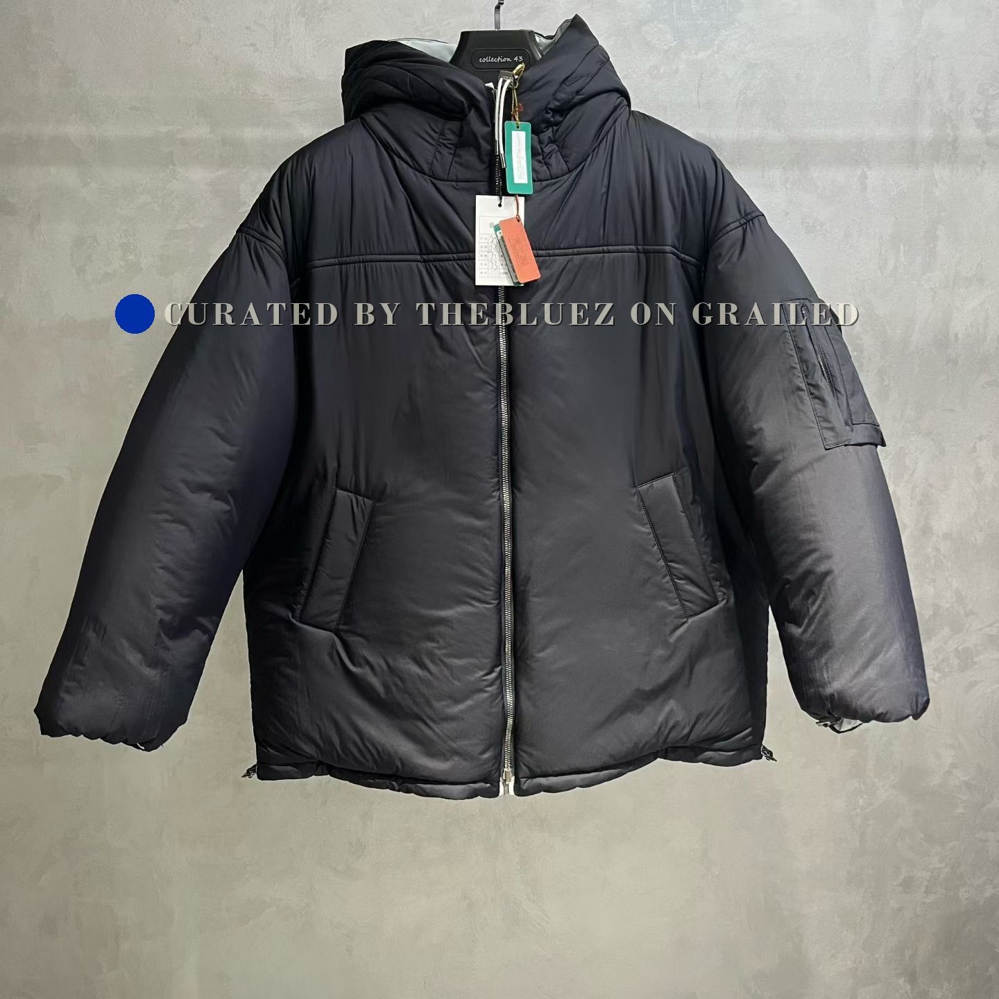Loro Piana Loro Piana Dark Blue Reversible Down Jacket Size US M / EU 48-50 / 2 - 1 Thumbnail