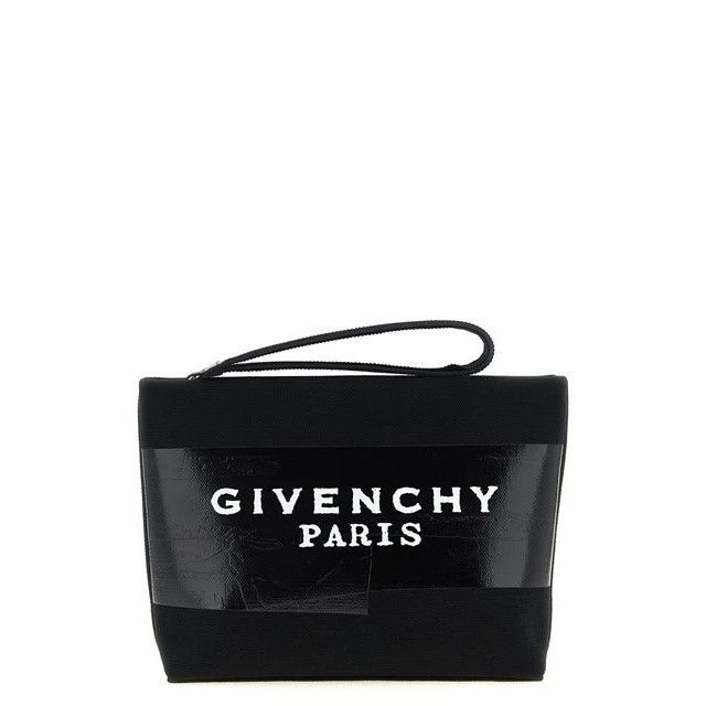 Givenchy GIVENCHY Tape Black Clutch Bag New & Authentic Size ONE SIZE - 1 Thumbnail
