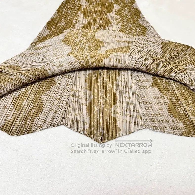 Issey Miyake Issey Miyake size:3 Vintage Bread Recipe Midi Skirt Size 22" - 6 Thumbnail