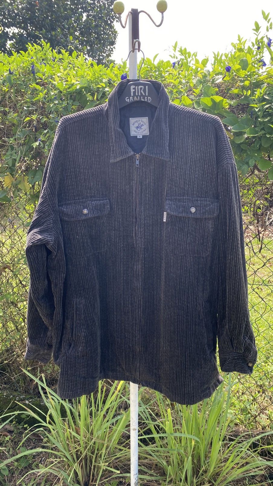 Vintage Beverly Hills Polo Club Corduroy Zipper Jacket