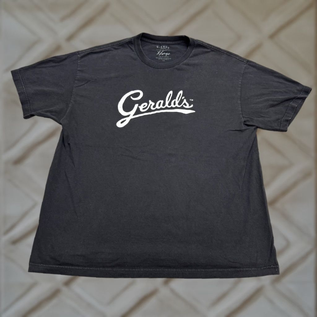 Vintage Gerald's Men's Cotton Graphic T-Shirt XL Black 90s Hip Hop Music Casual Streetwear Size US XL / EU 56 / 4 - 1 Thumbnail