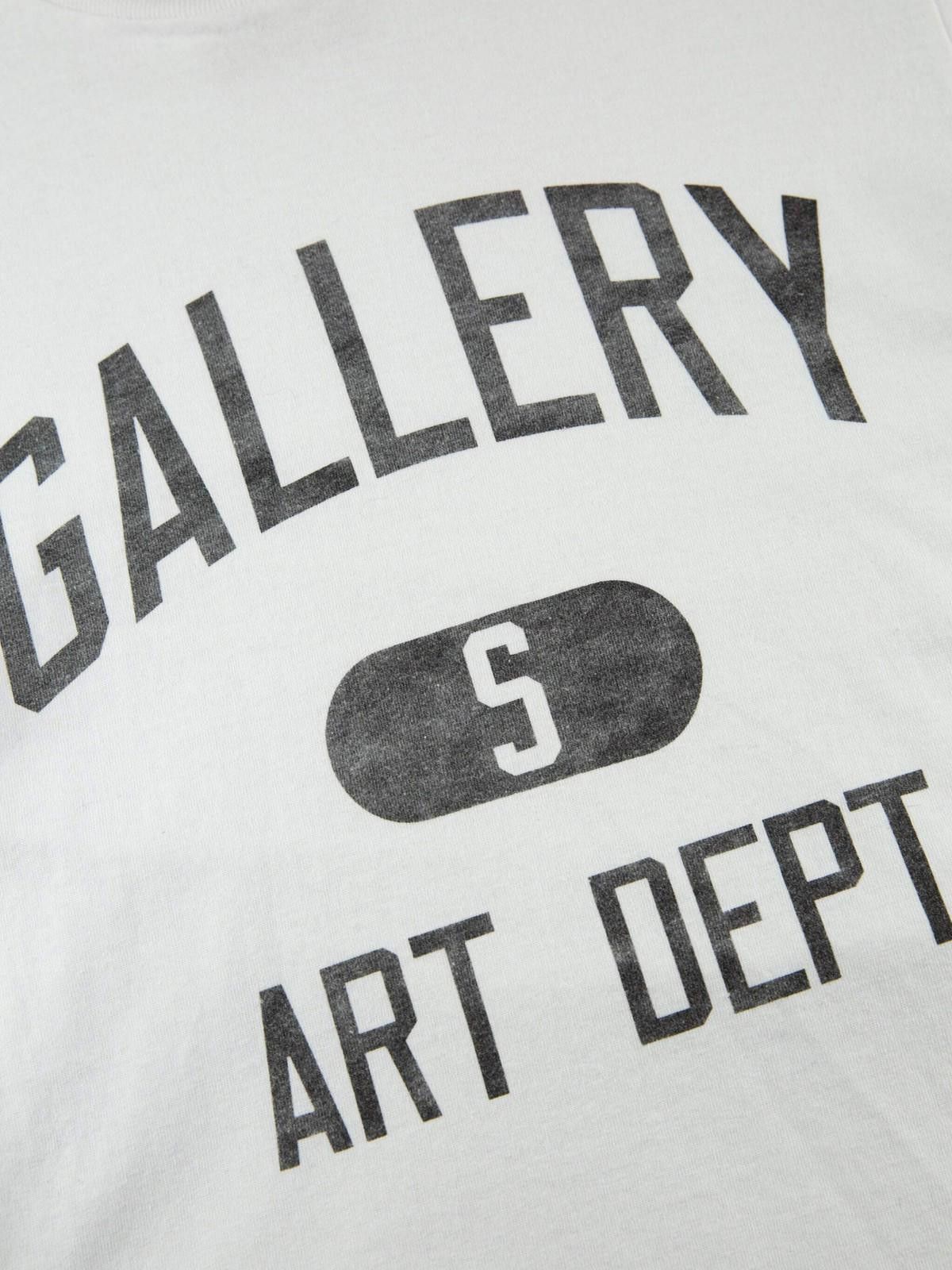 Gallery Dept. Gallery Dept. Mens Art Dept. White T shirt Small White Size US S / EU 44-46 / 1 - 2 Thumbnail