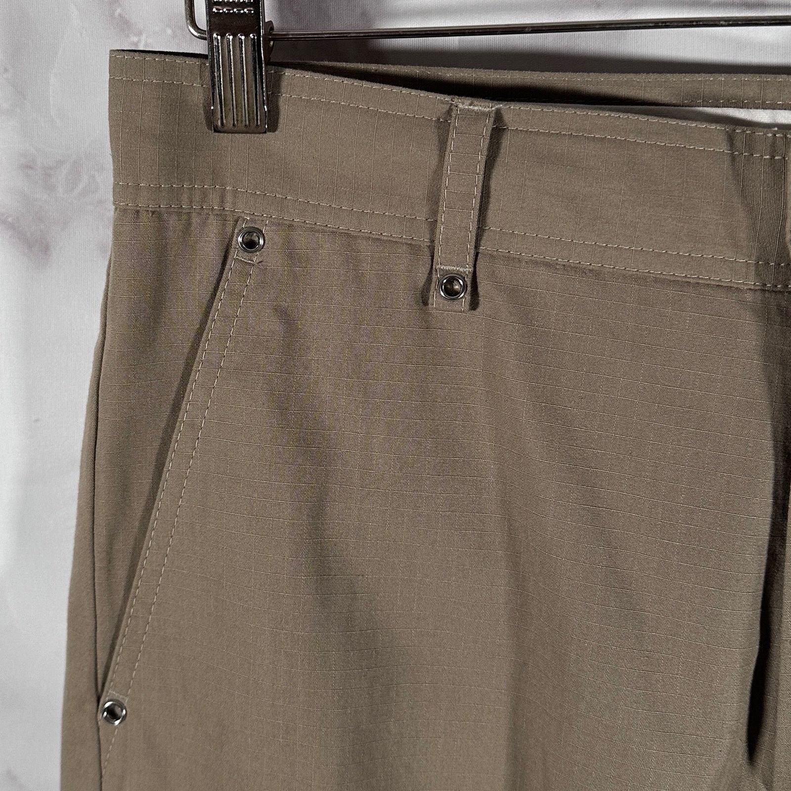 Burberry Ripstop Stone Khaki Pants Size US 32 / EU 48 - 4 Thumbnail