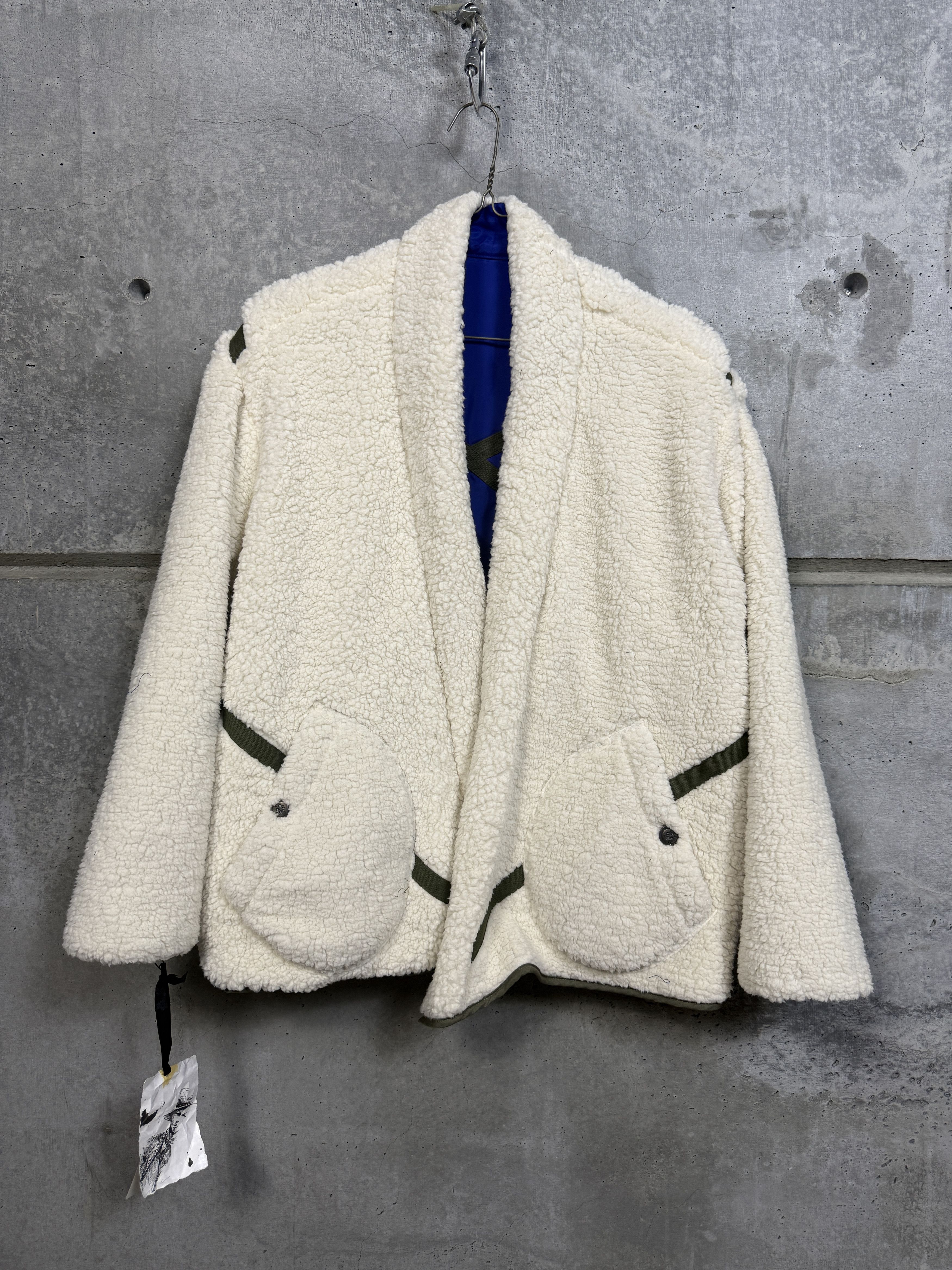 Greg Lauren $1250 Greg Lauren Nylon/Fleece 3n1 Reversible Jacket Size US S / EU 44-46 / 1 - 8 Thumbnail