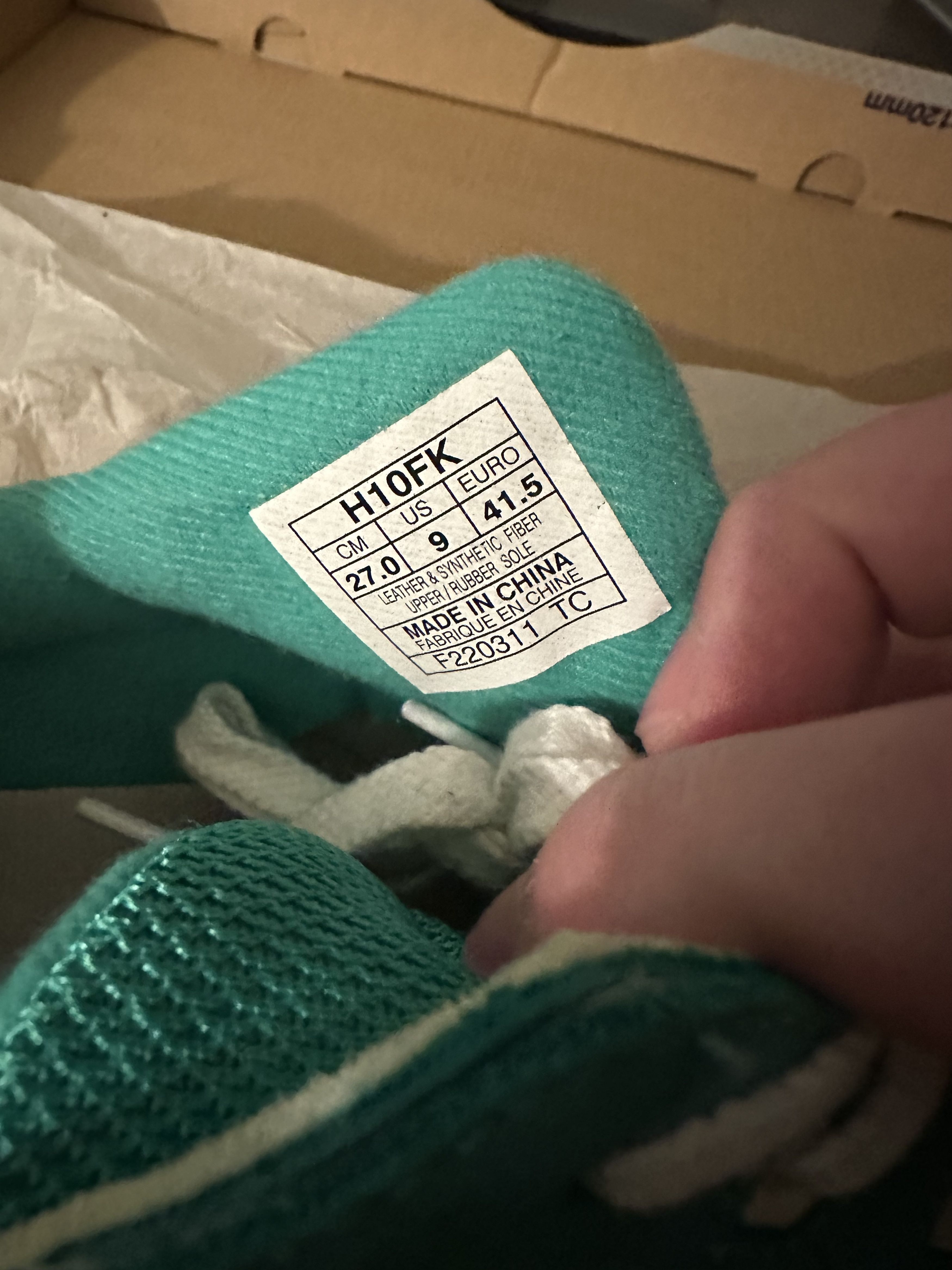 Asics × Kith × Ronnie Fieg Ronnie Fieg Kith x ASICS Gel-Lyte III Mint Leaf VNDS SIZE 9 Size US 9 / EU 42 - 9 Thumbnail