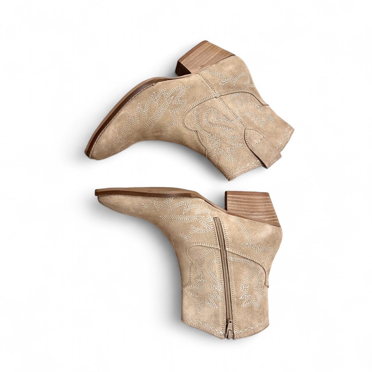 Seychelles Seychelles Beige Suede Western Boots Size 6 New In Box Size US 6 / IT 36 - 2 Thumbnail