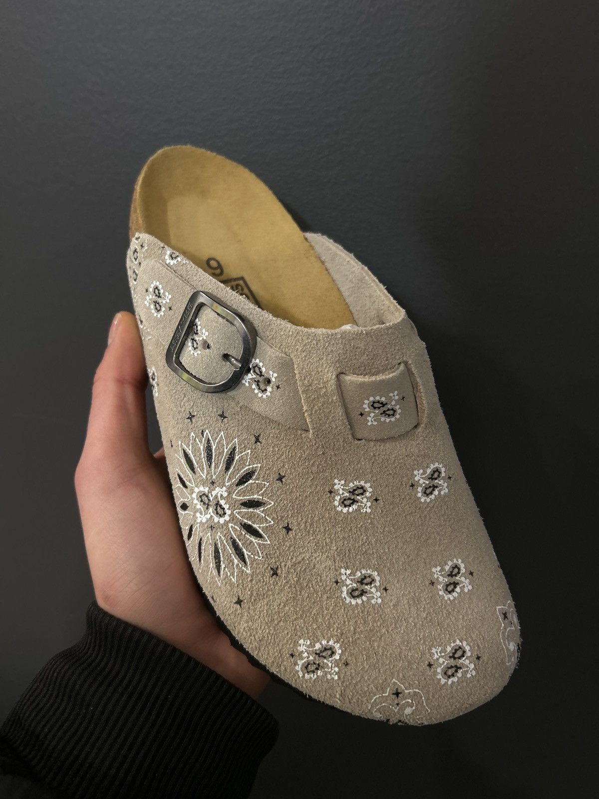 Bravest Studios Bravest Studious Suede Paisley Mules Size US 6 / EU 39 - 1 Thumbnail