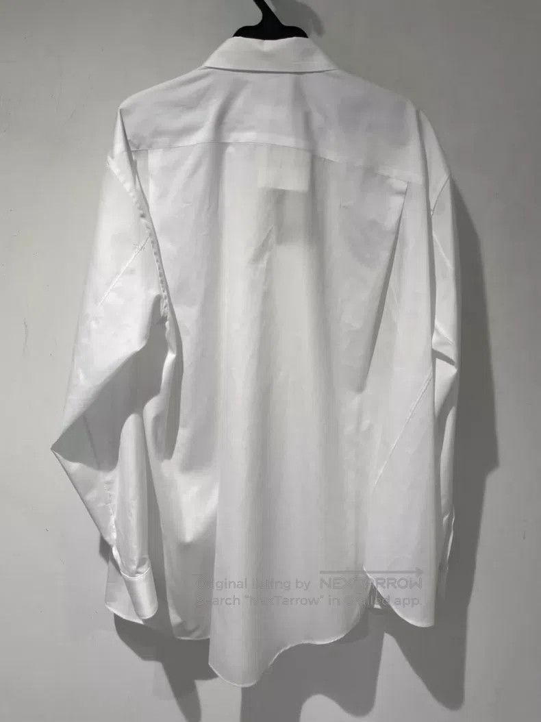 Comme des Garcons Comme Des Garcons Bias-cut pure cotton long-sleeved white Size S / US 4 / IT 40 - 2 Thumbnail