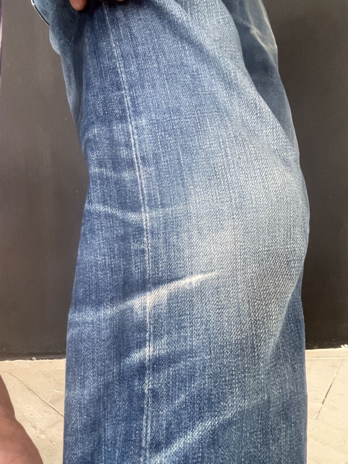 Gustin Gustin Selvedge Denim Jeans Natural Fade USA size 30 Size US 30 / EU 46 - 9 Thumbnail
