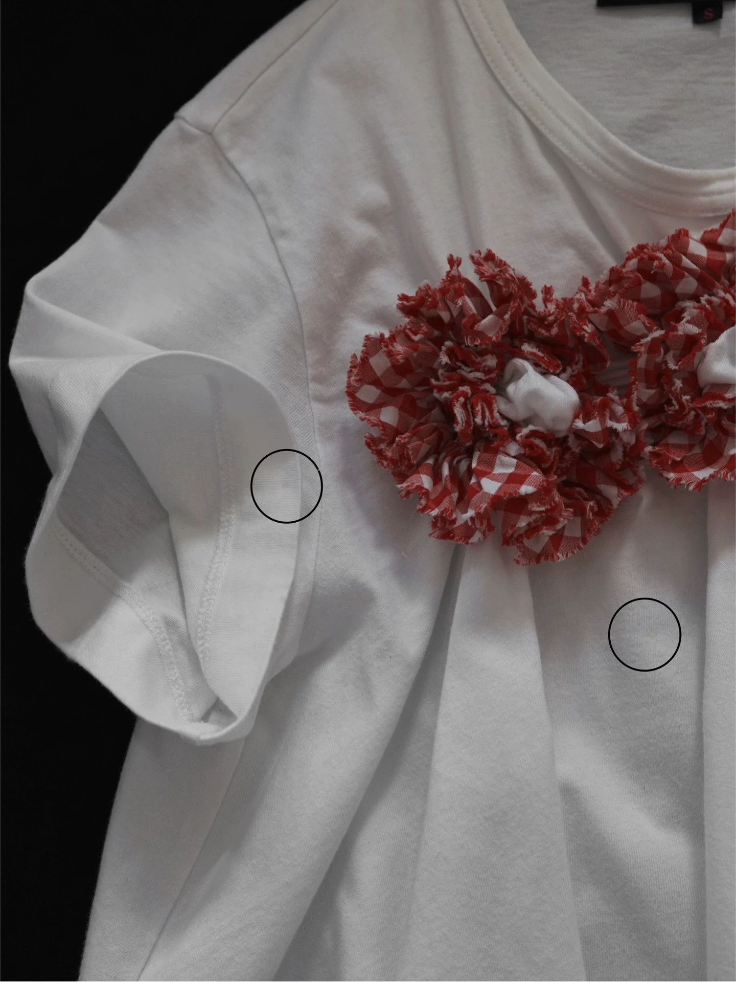 Comme des Garcons comme des garcons check gathered tricot top size S Size S / US 4 / IT 40 - 9 Thumbnail