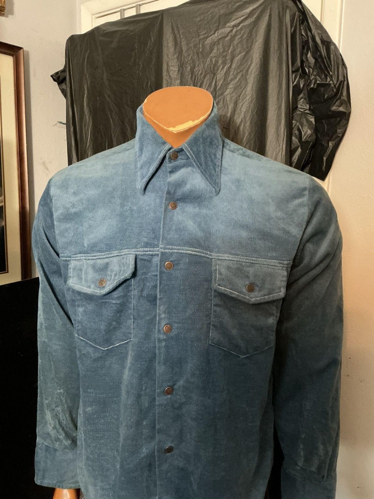 Vintage Vintage 70s Ferranti California Lone Star 45 Bullet Shirt Size US M / EU 48-50 / 2 - 12 Thumbnail