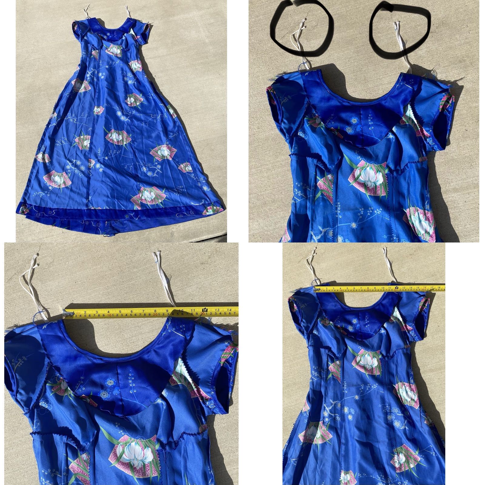 Vintage Paradise Hawaii Made In Honolulu Vintage Hawaiian Dress Tiki Aloha Maxi Size 12 Blue 12 Paradise Hawaii Vintage Hawaii Dress Maxi Size 12 Blue Womens Size XL / US 12-14 / IT 48-50 - 9 Thumbnail