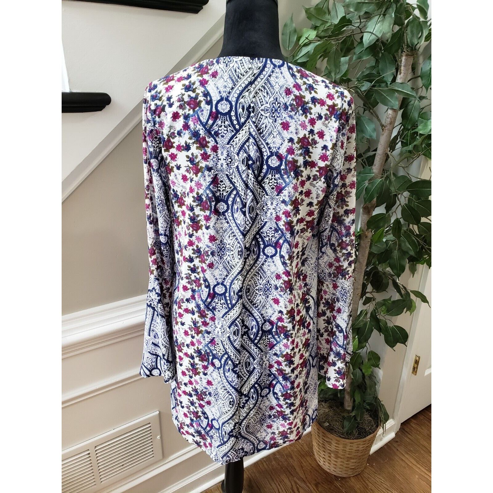 Other Speechless Polyester V-Neck Long Sleeve Knee Length Dress M Size M / US 6-8 / IT 42-44 - 10 Thumbnail