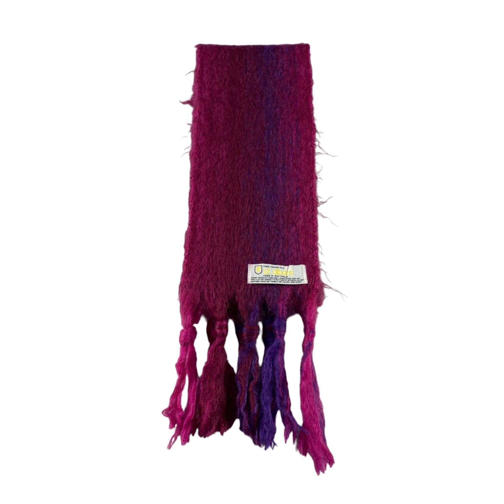 Vintage Vintage Mohair Scarf / Muffler / Neckwear Size ONE SIZE - 3 Thumbnail