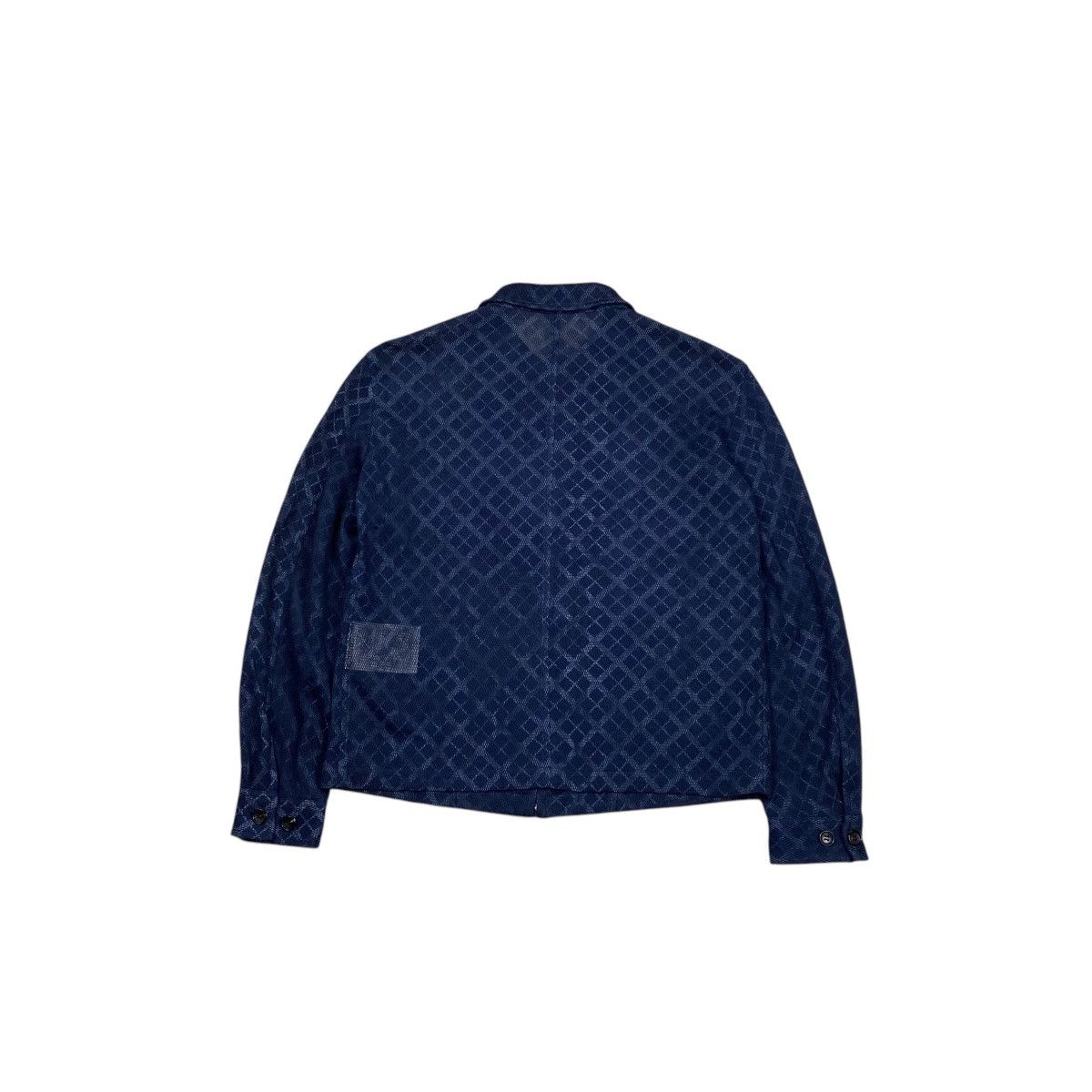 Comme des Garcons Homme Plus Comme des Garcons Homme AD2001 Mesh Work Jacket Size US M / EU 48-50 / 2 - 2 Thumbnail