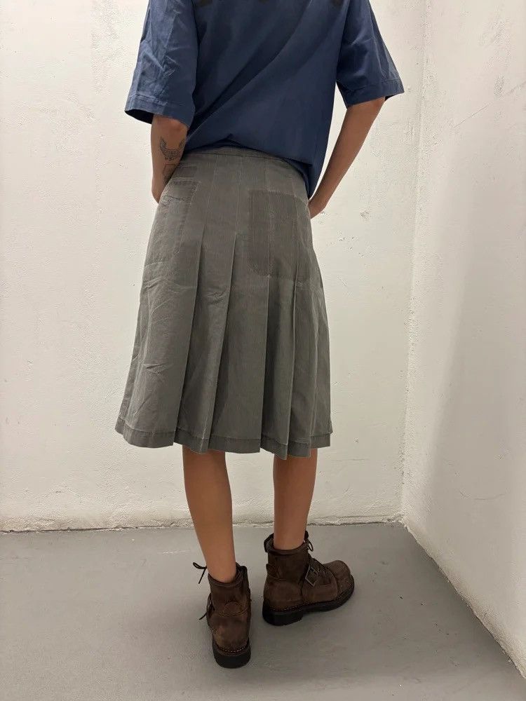 Undercover Under Cover Jun Takahashi pleated skirt ss99 ‘Relief’ Size 23" - 4 Thumbnail