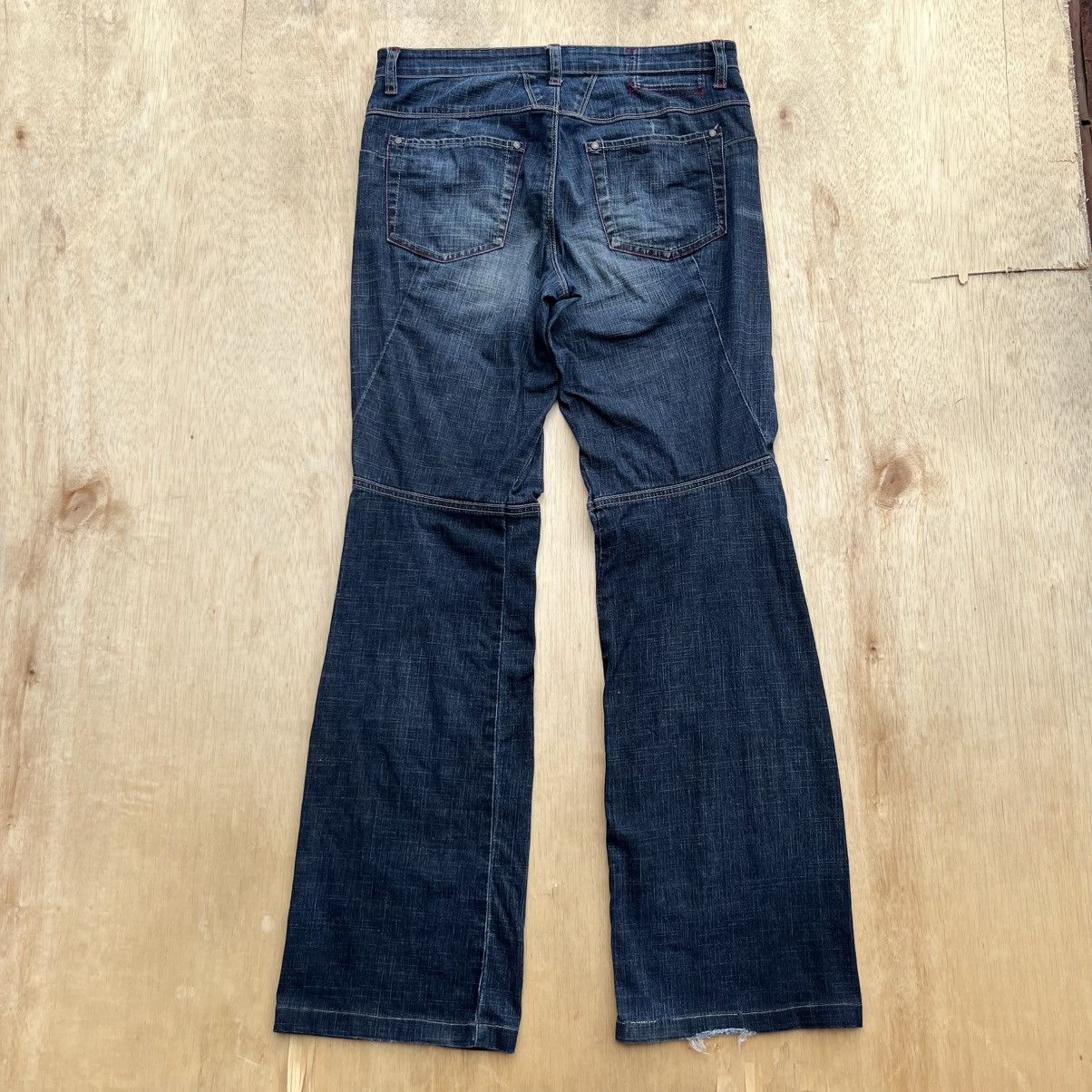 Marithe + Francois Girbaud MARITHE FRANCOIS GIRBAUD VINTAGE FLARE DENIM Size US 31 - 9 Thumbnail