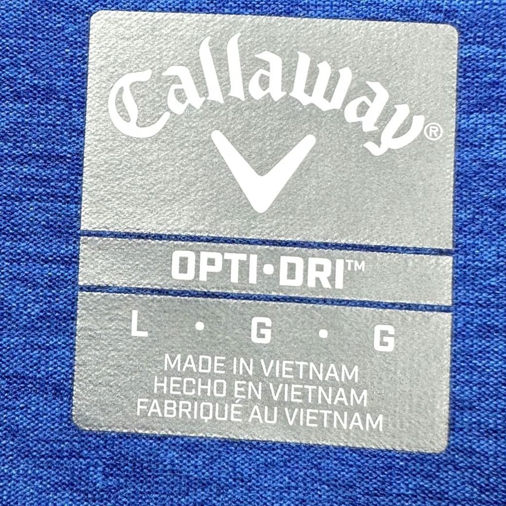 Callaway Callaway Shirt Mens L Blue Opti Dri Golf Polo Adult Athletic Stretch Rugby Size US L / EU 52-54 / 3 - 4 Thumbnail