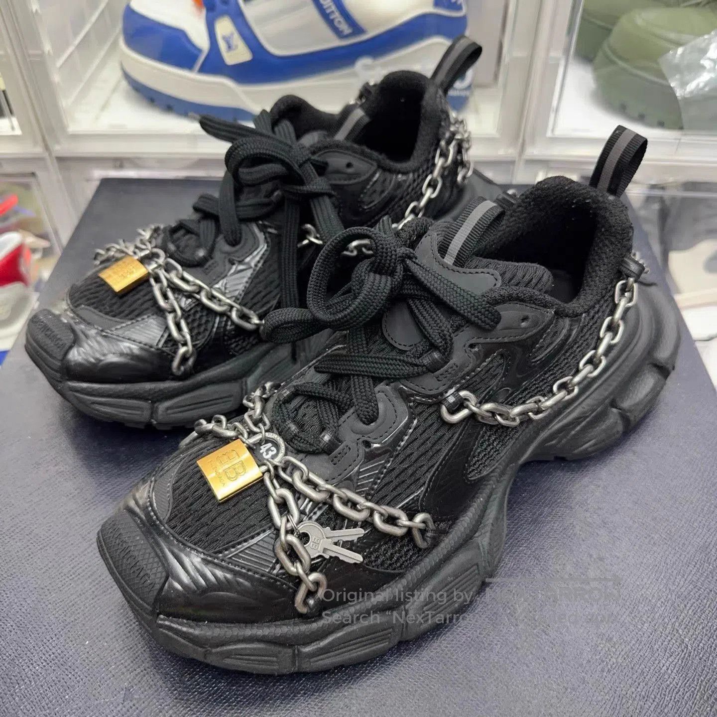 Balenciaga Black Chain. Size US 10 / EU 43 - 1 Thumbnail